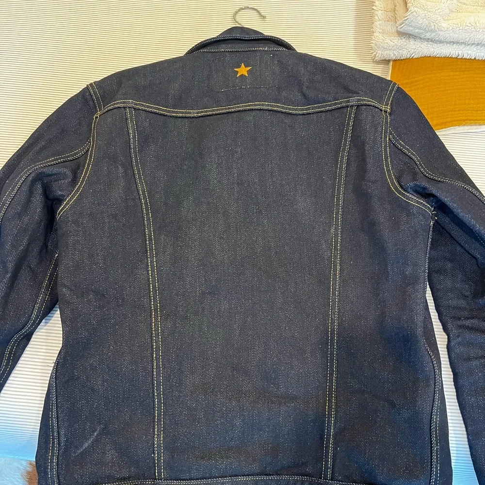 Ironside 16.5oz Sensei Japan Selvage Denim Jacket with Contrast Stitching - Picture 9 of 14